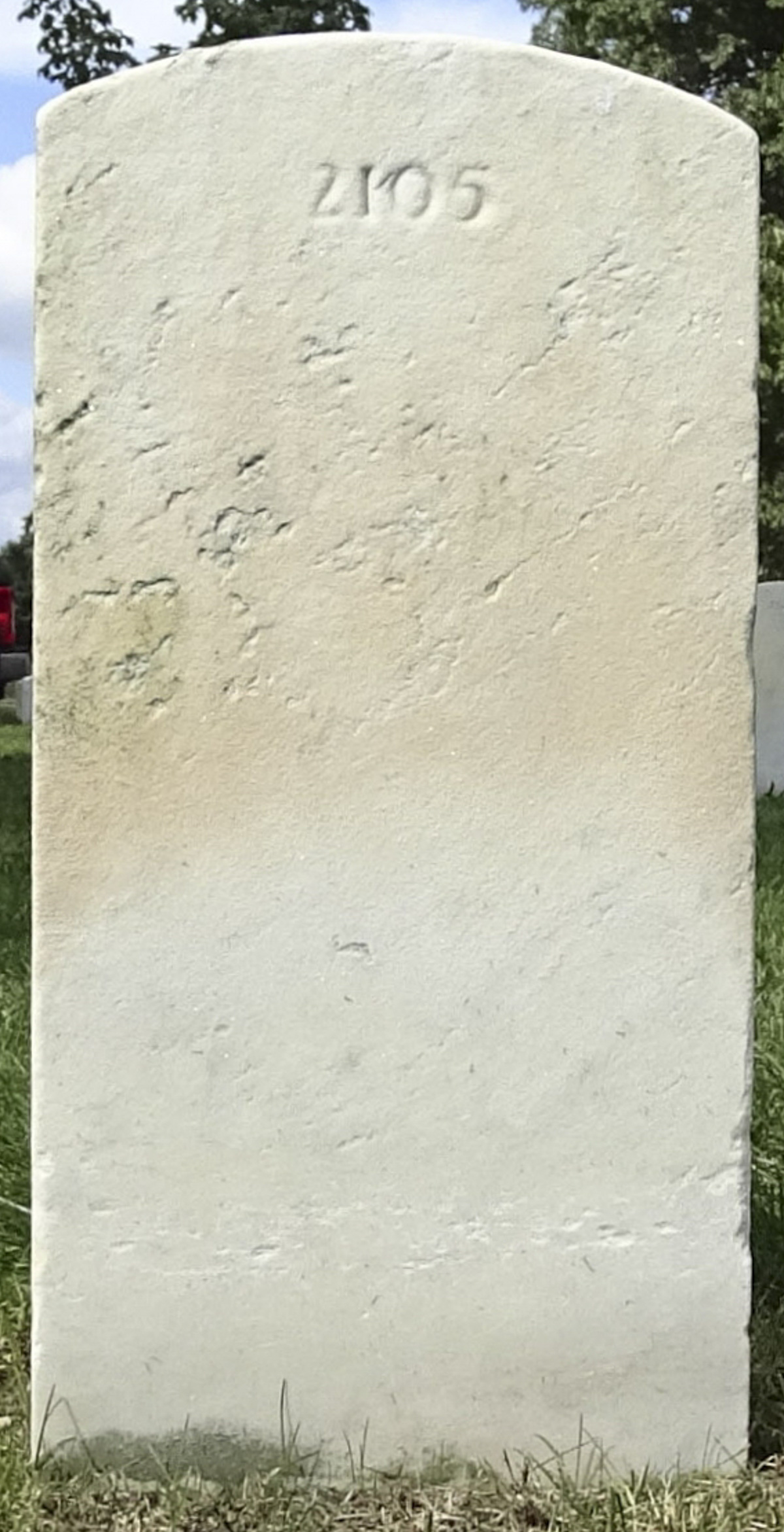 Gravesite marker image for andrew harvey bladt