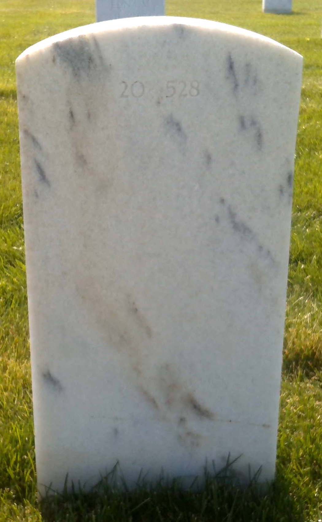Gravesite marker image for vincent guarino