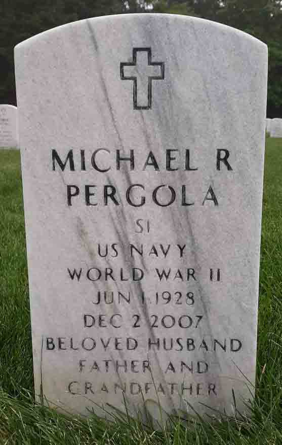 Gravesite marker image for michael r pergola