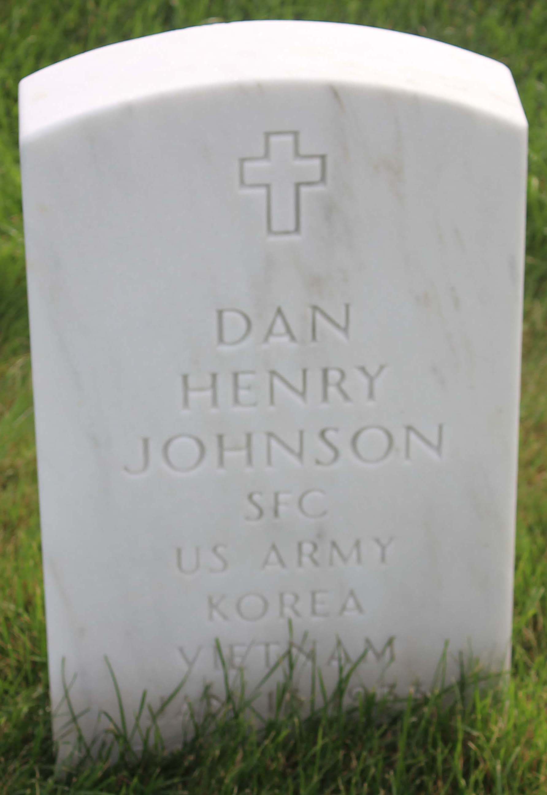 Gravesite marker image for dan henry johnson