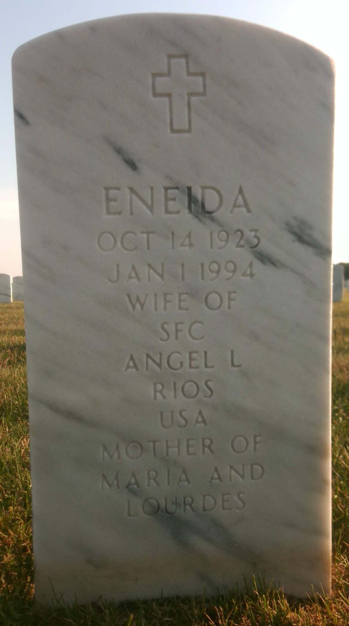 Gravesite marker image for angel l rios