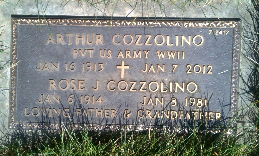 Gravesite marker image for arthur cozzolino
