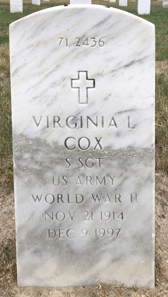 Gravesite marker image for quincy cox