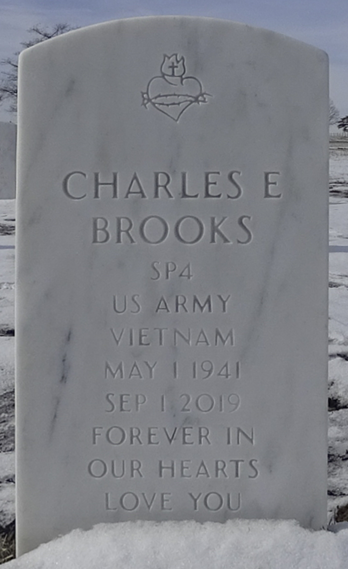Gravesite marker image for charles edward brooks
