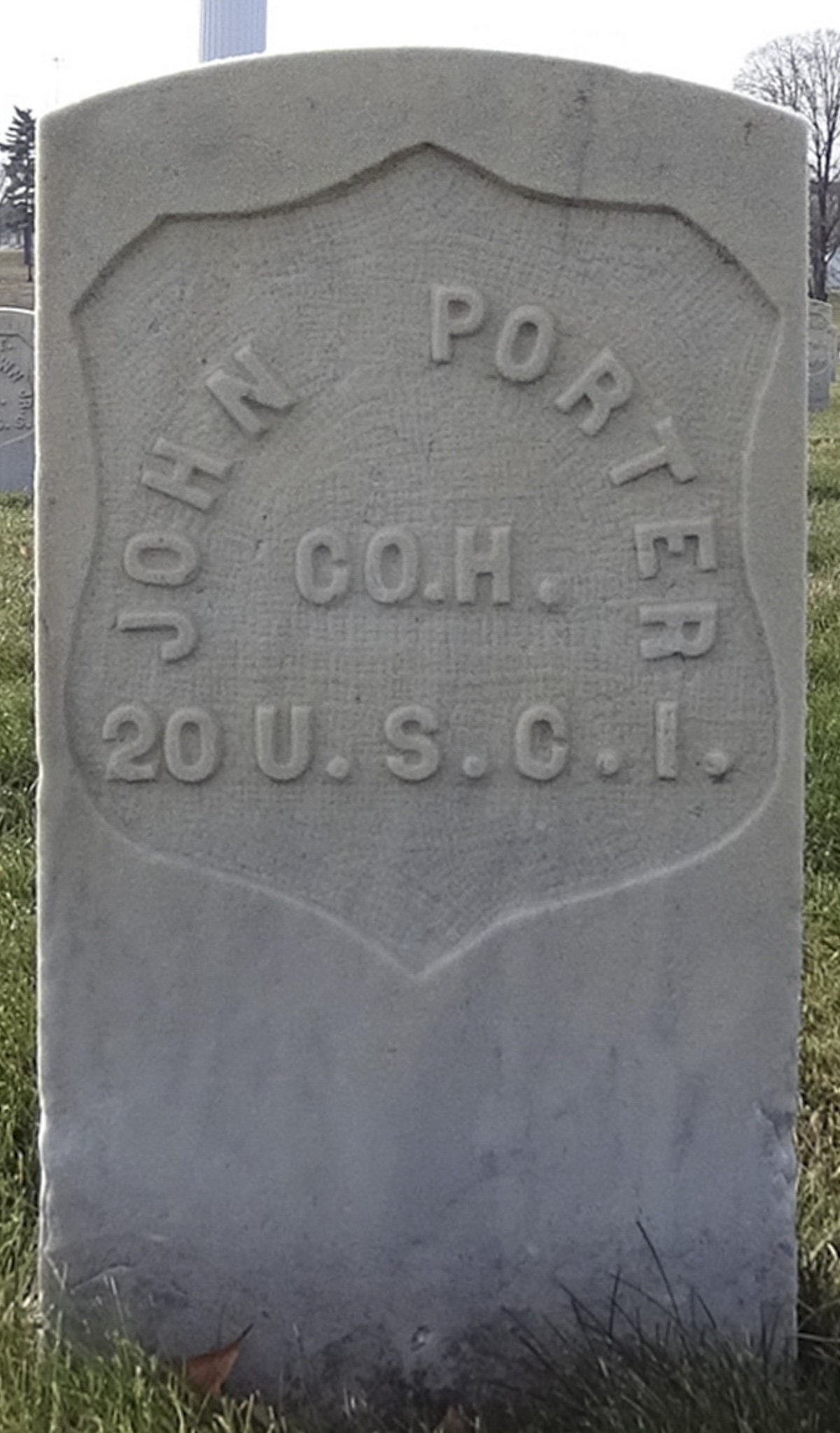 Gravesite marker image for john porter