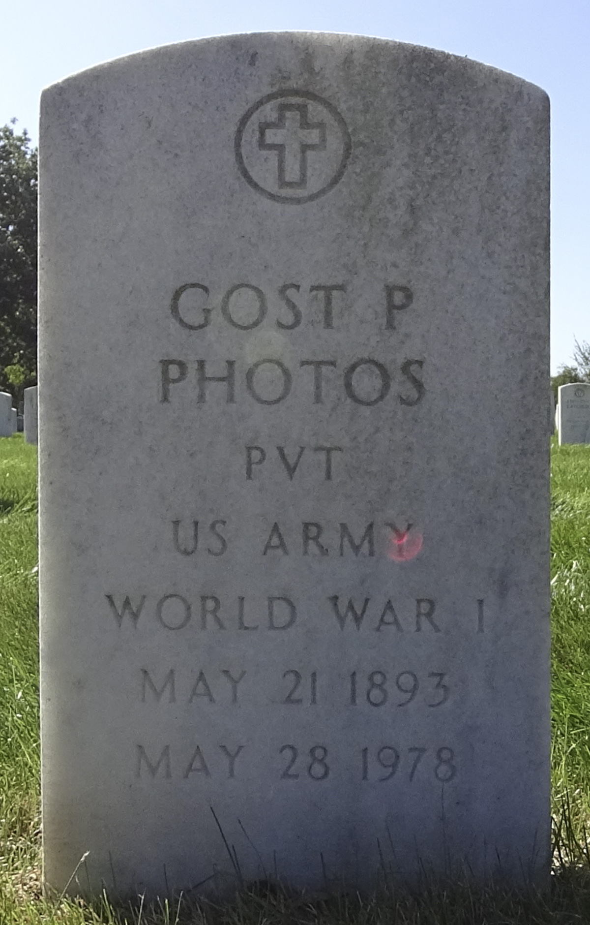 Gravesite marker image for gost p photos