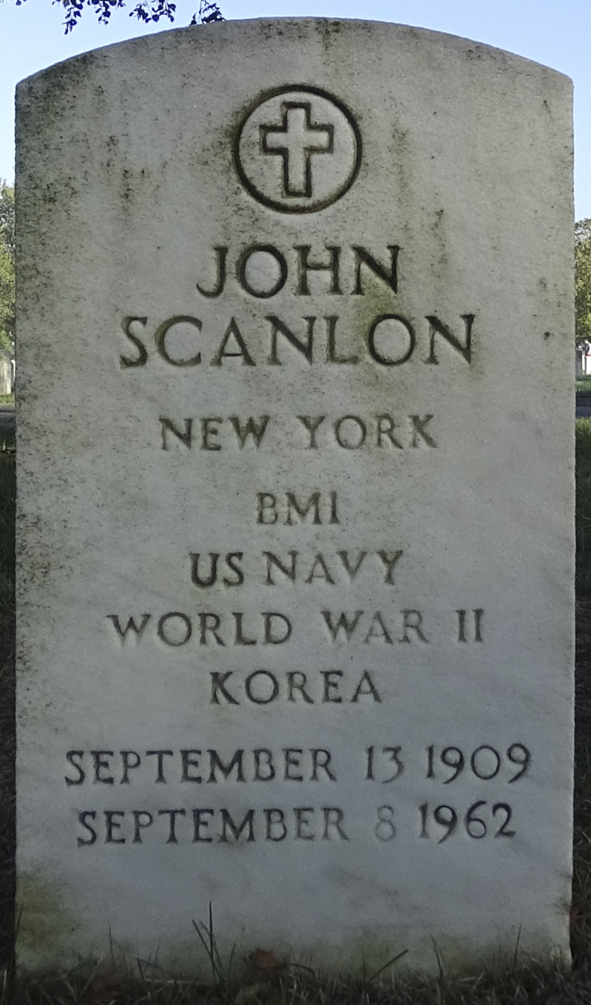 Gravesite marker image for john scanlon