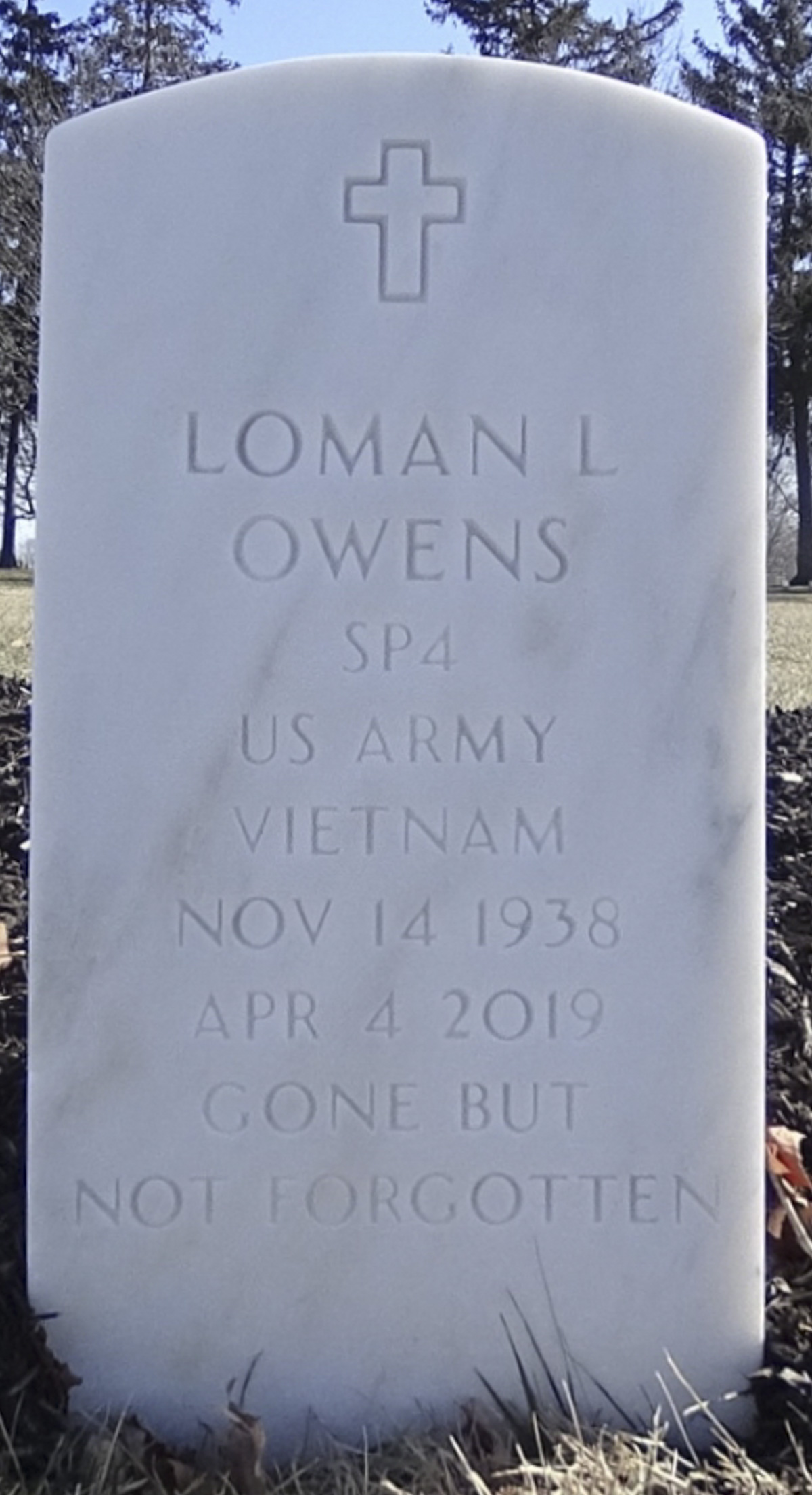 Gravesite marker image for loman leroy owens