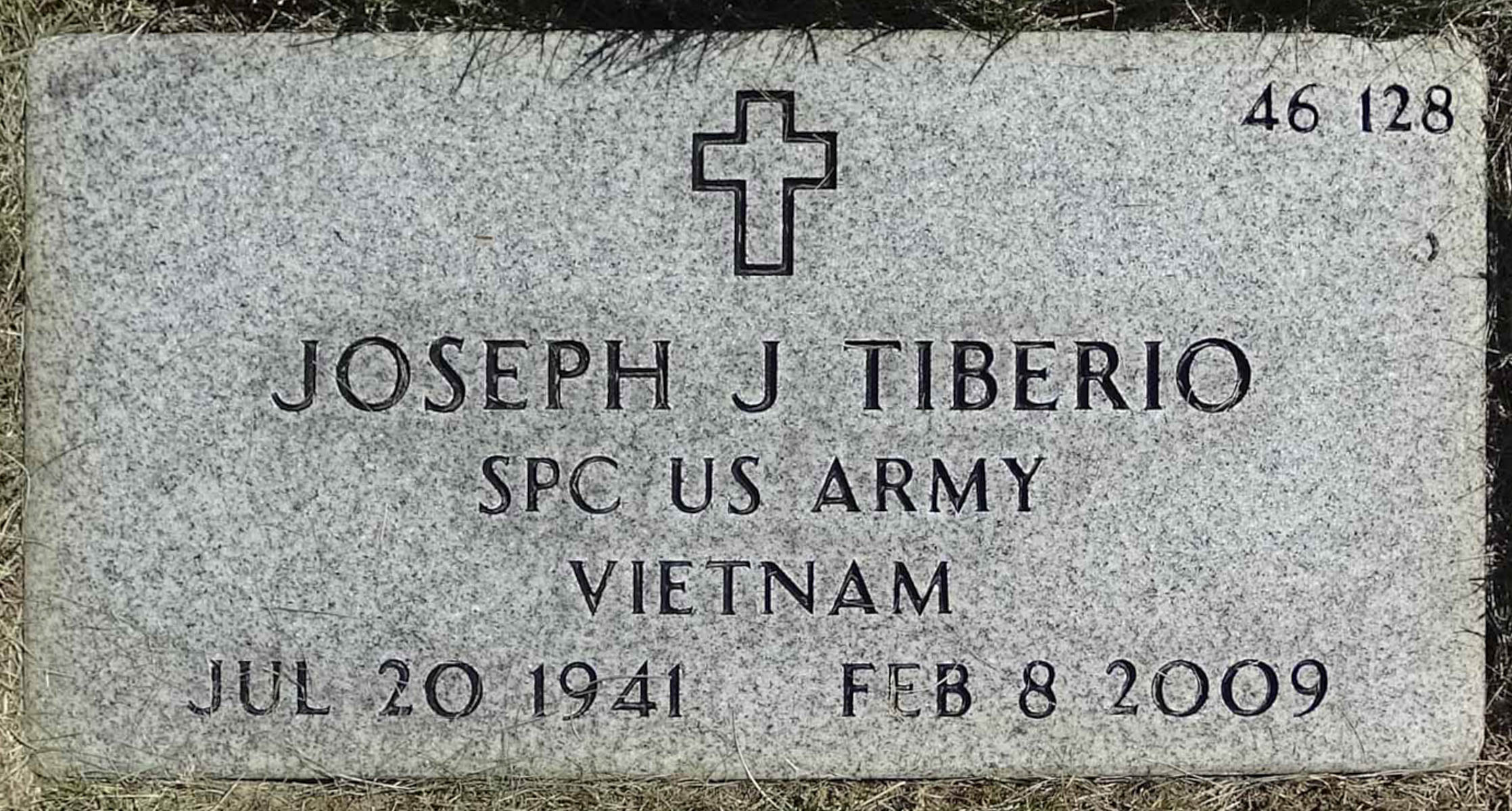 Gravesite marker image for joseph j tiberio