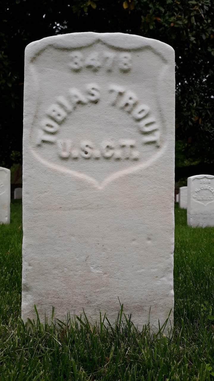 Gravesite marker image for tobias trout
