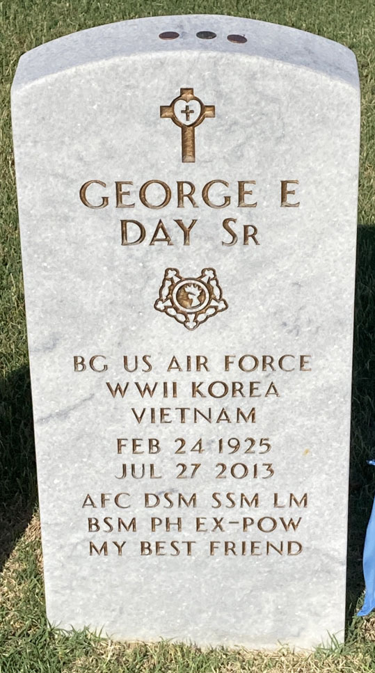 Gravesite marker image for george e day sr