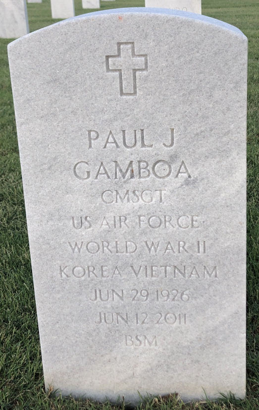 Gravesite marker image for paul john gamboa