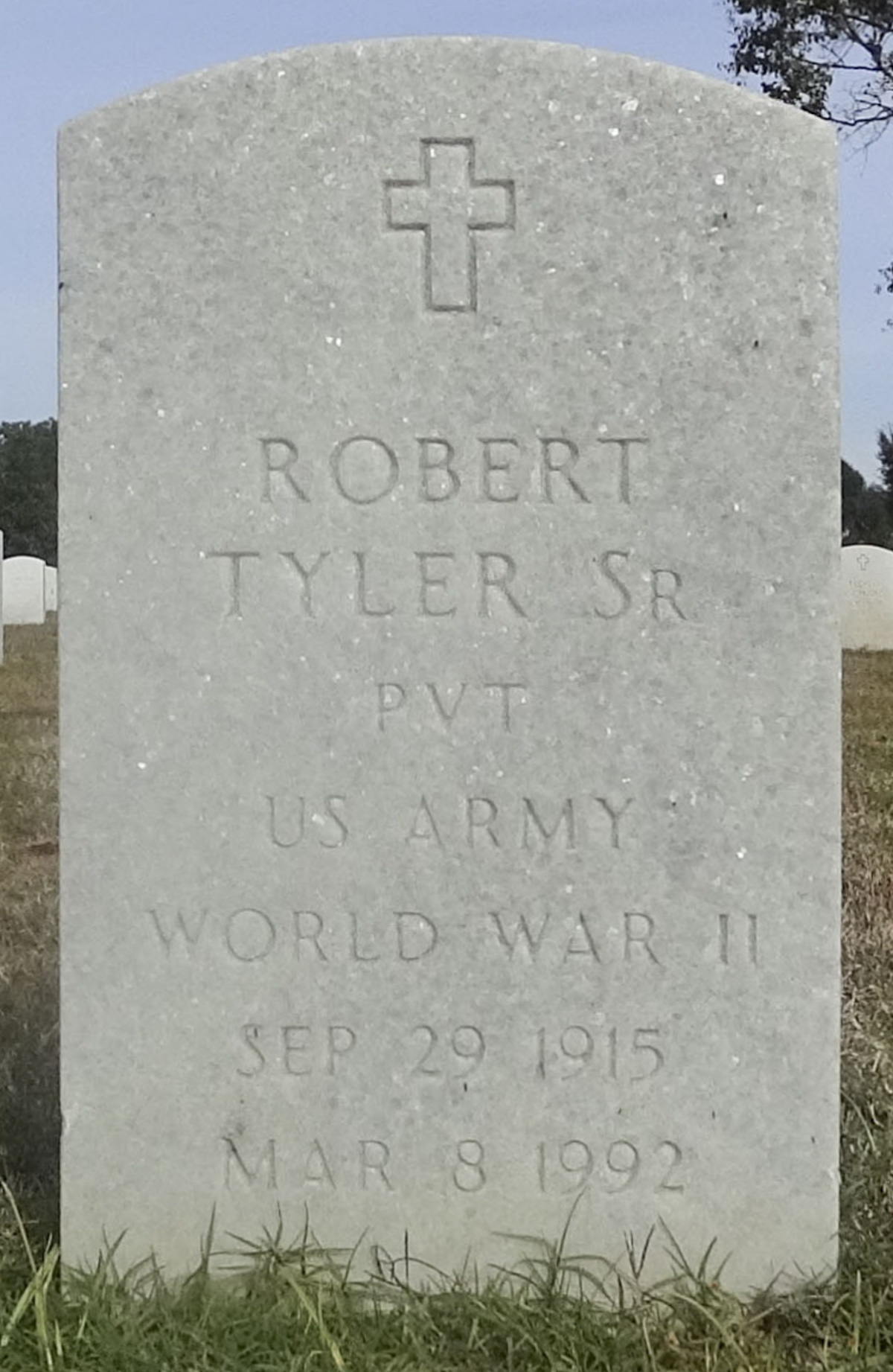 Gravesite marker image for robert tyler sr