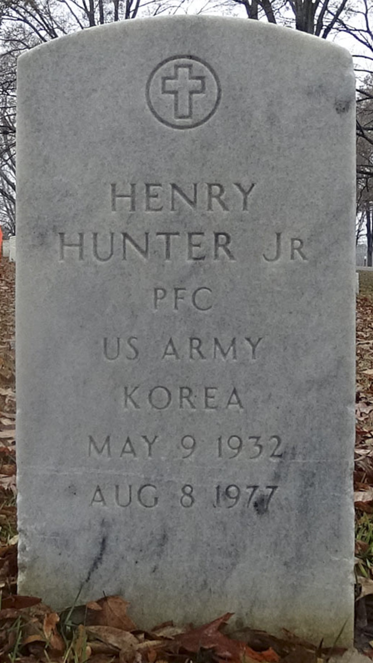 Gravesite marker image for henry hunter jr