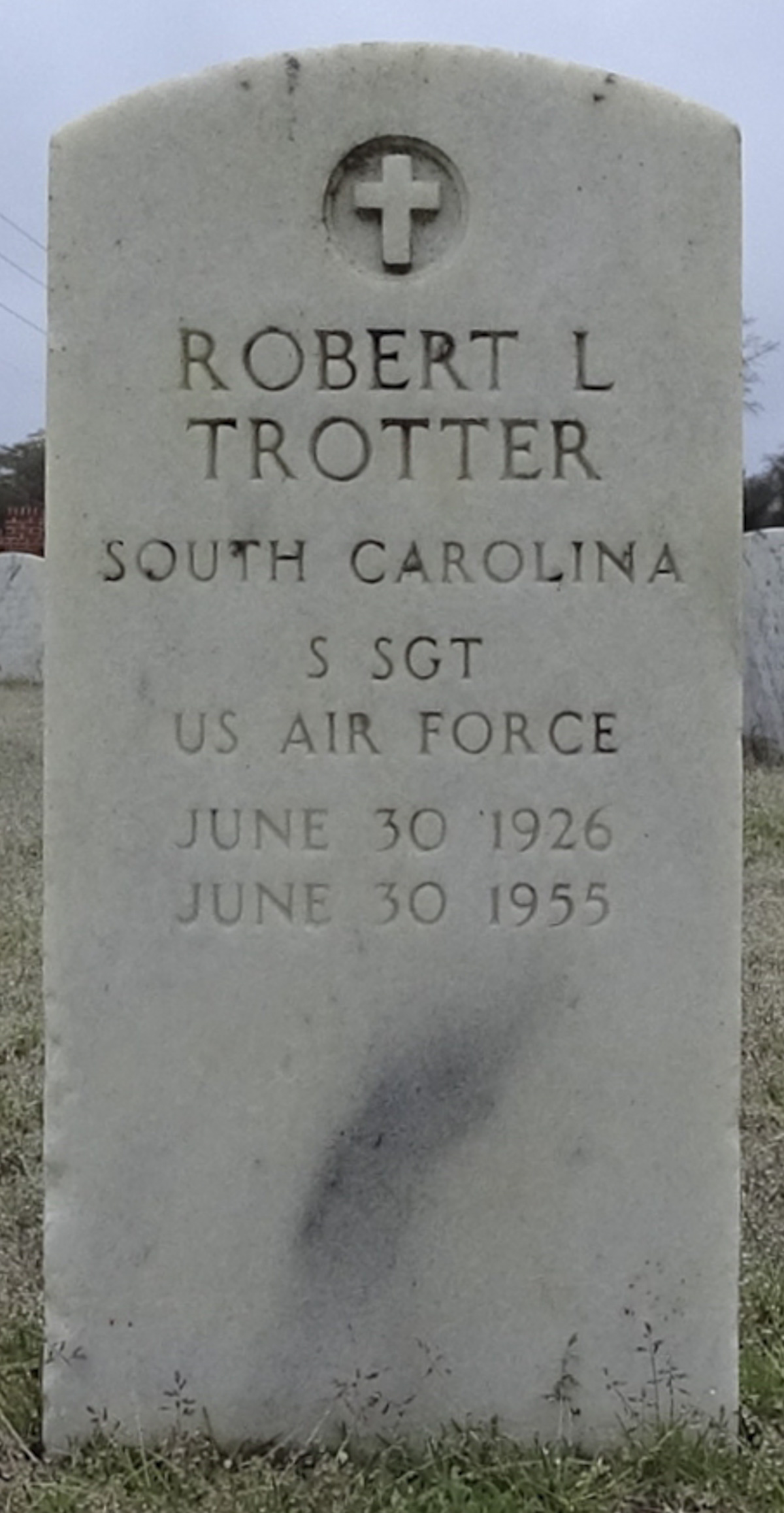 Gravesite marker image for robert l trotter