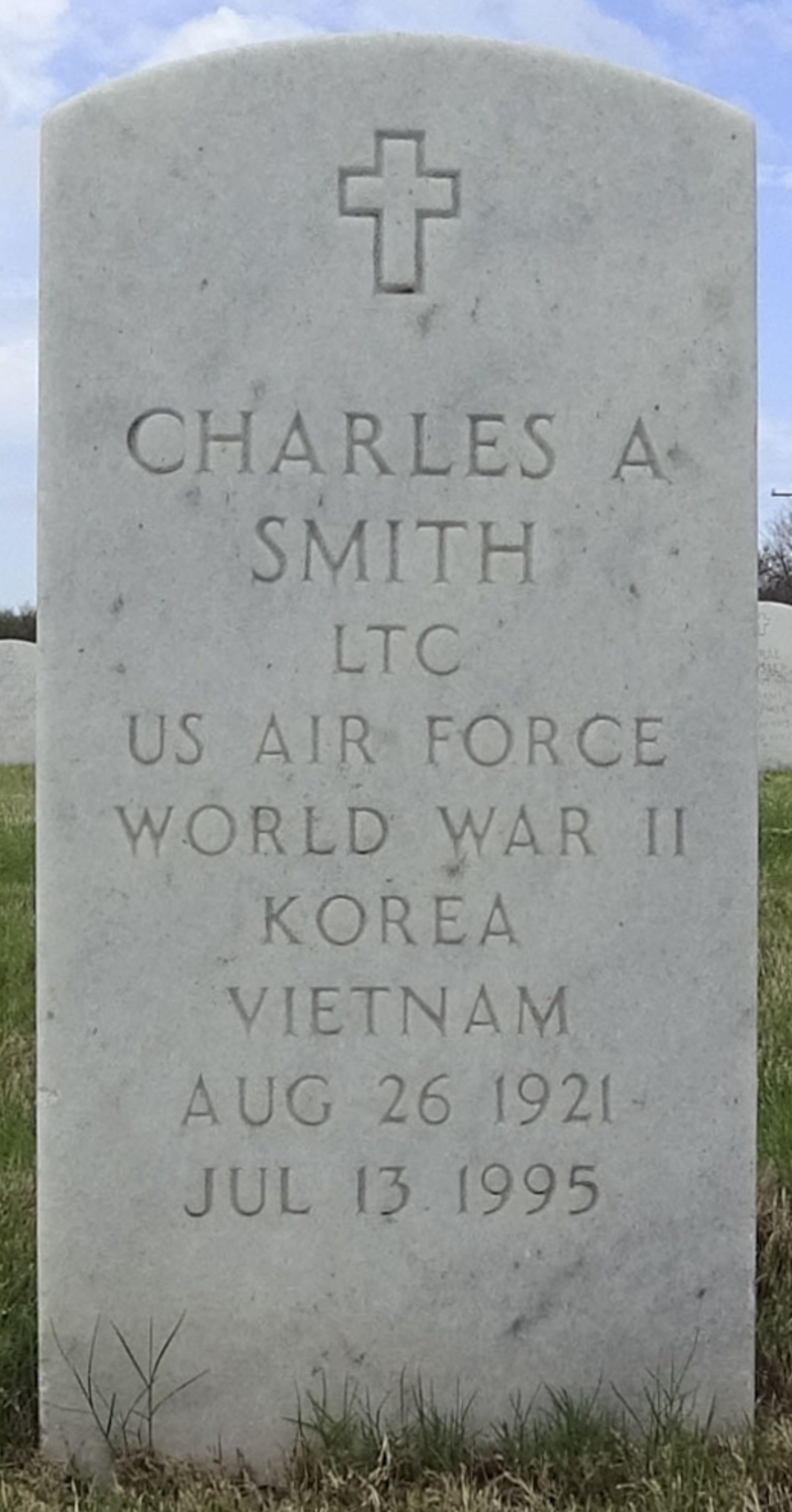 Gravesite marker image for charles a smith