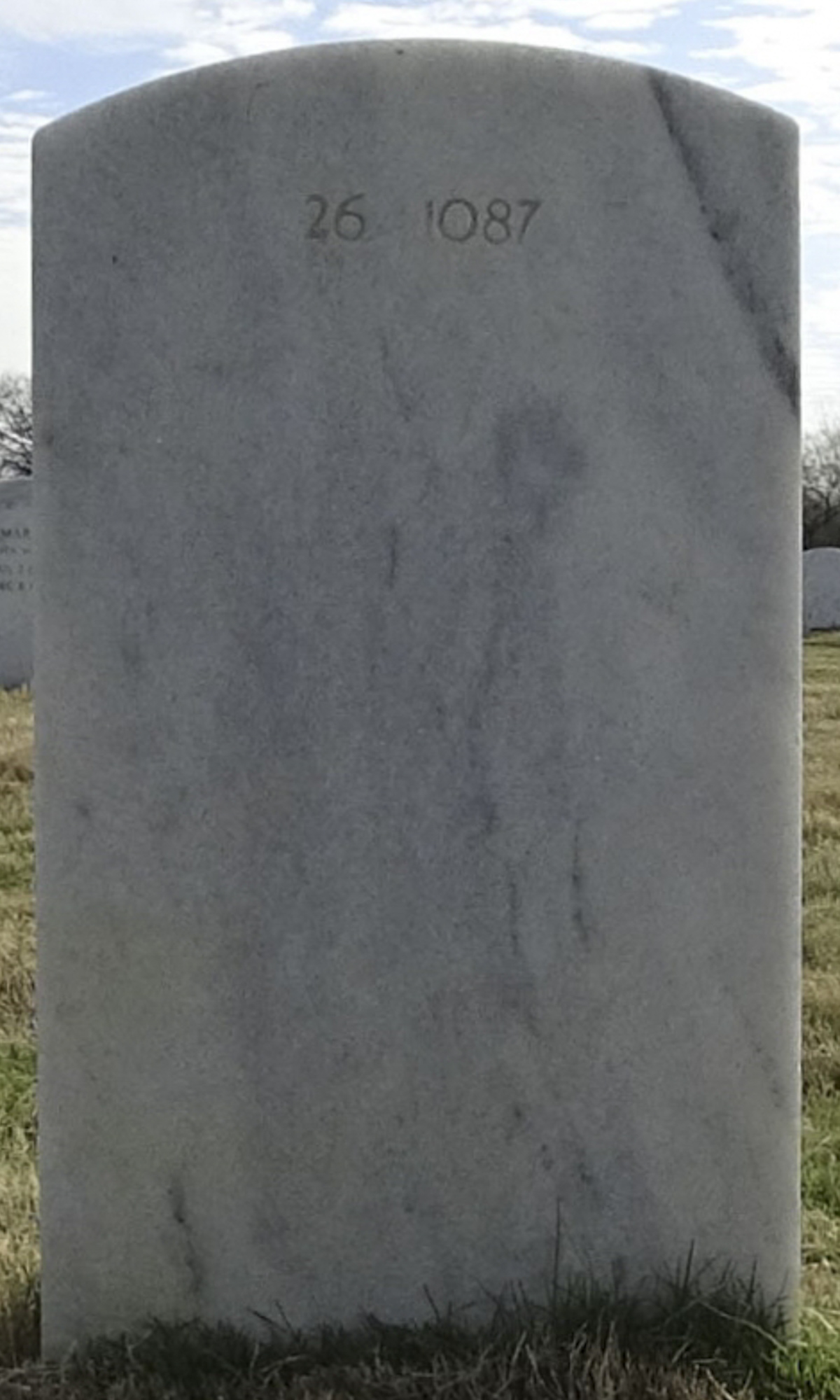 Gravesite marker image for harold o denton