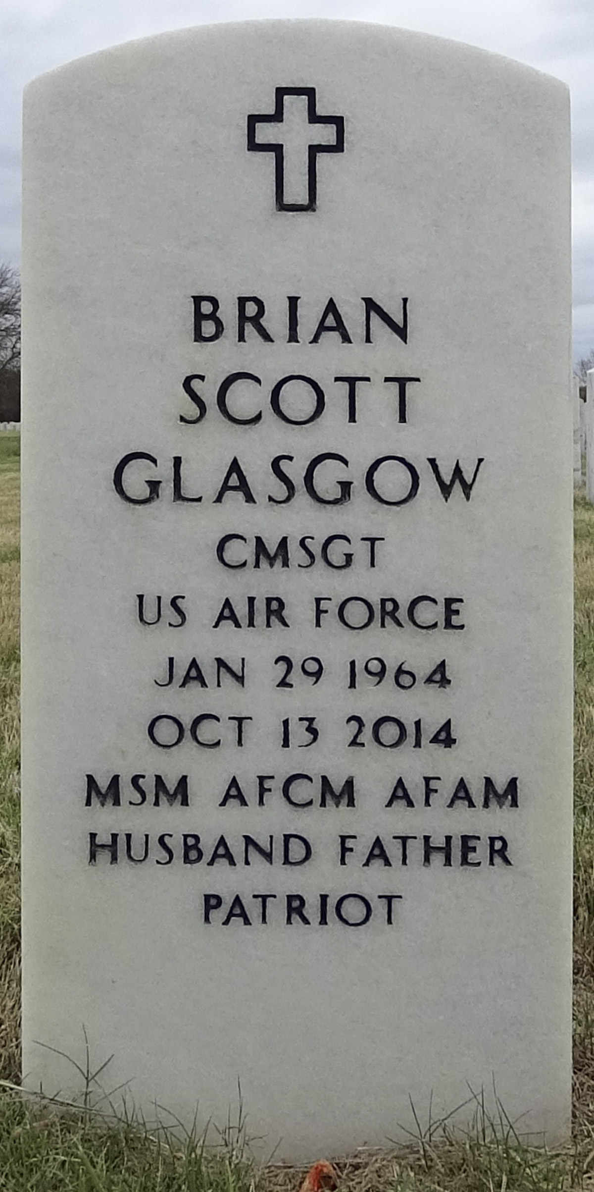 Gravesite marker image for brian scott glasgow