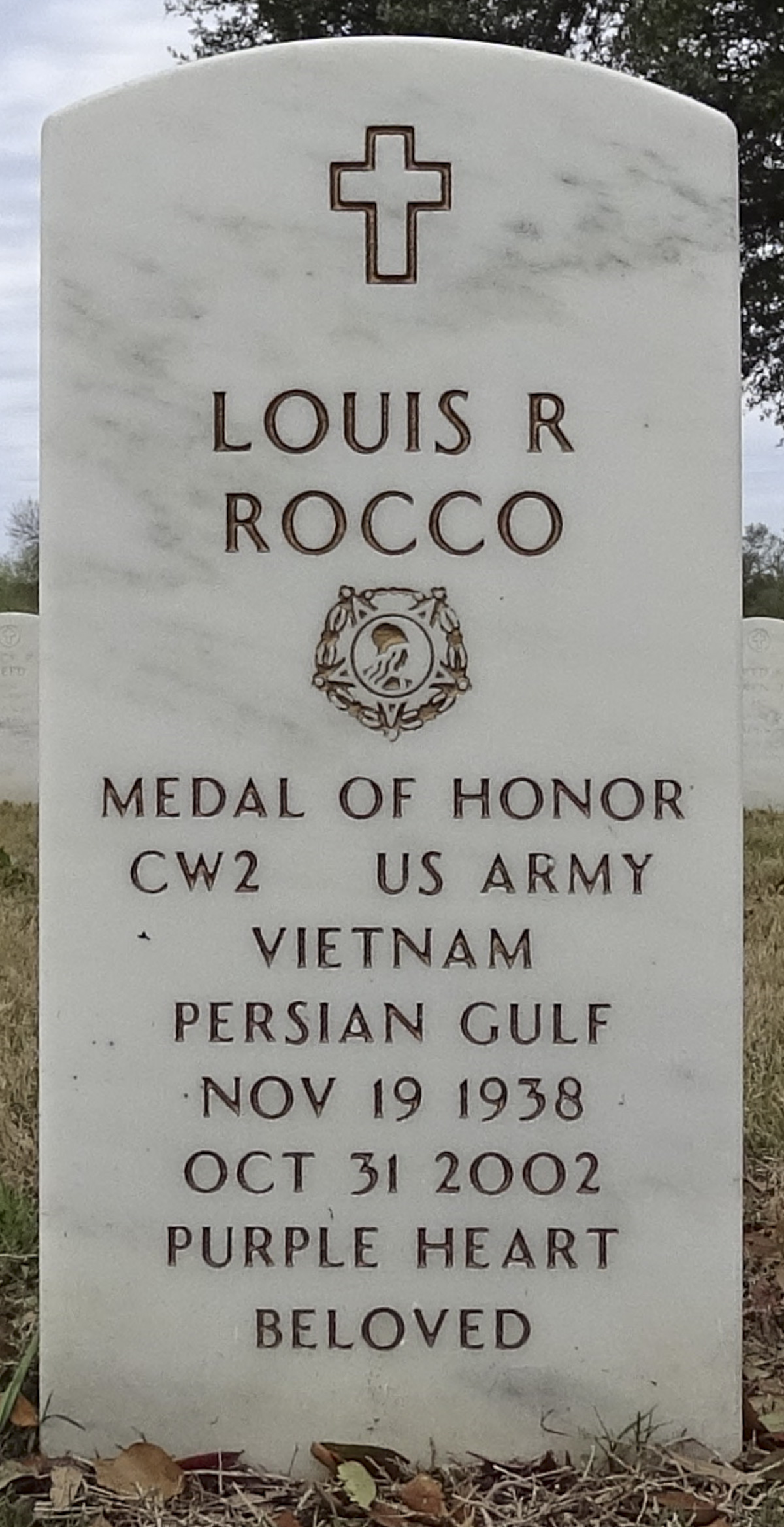 Gravesite marker image for louis richard rocco