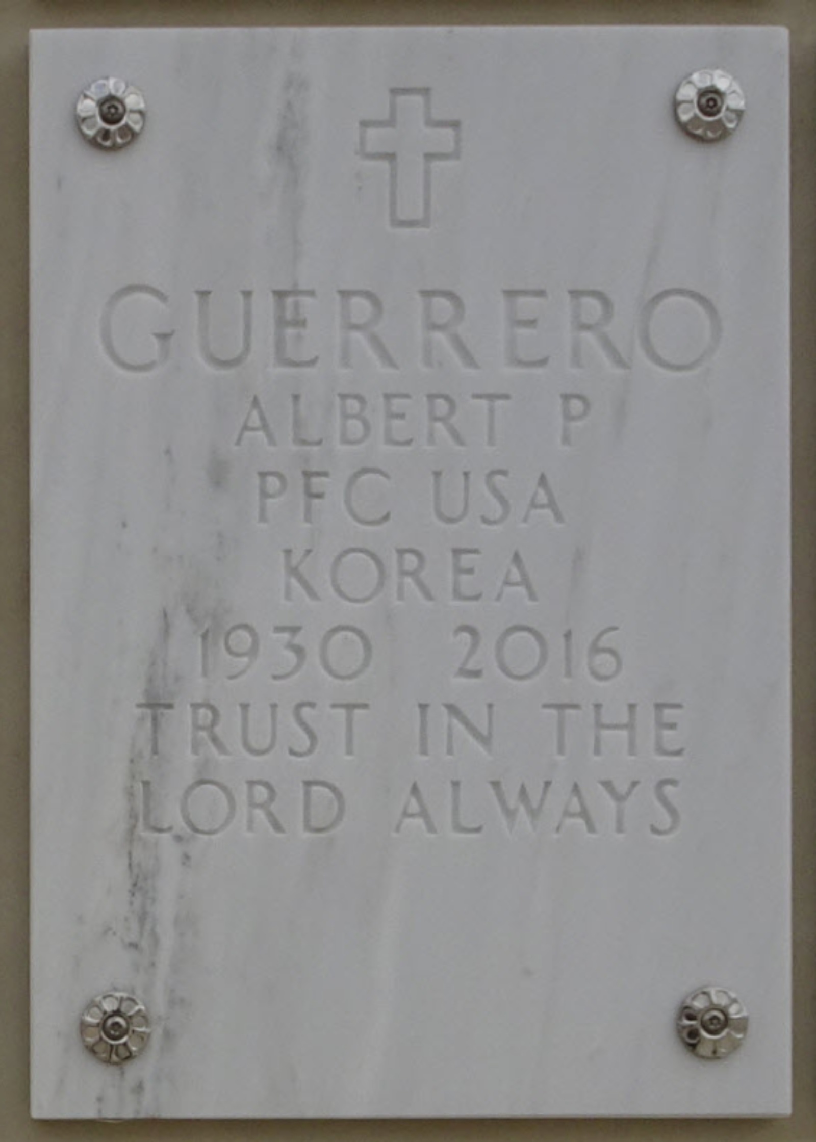 Gravesite marker image for albert paez guerrero