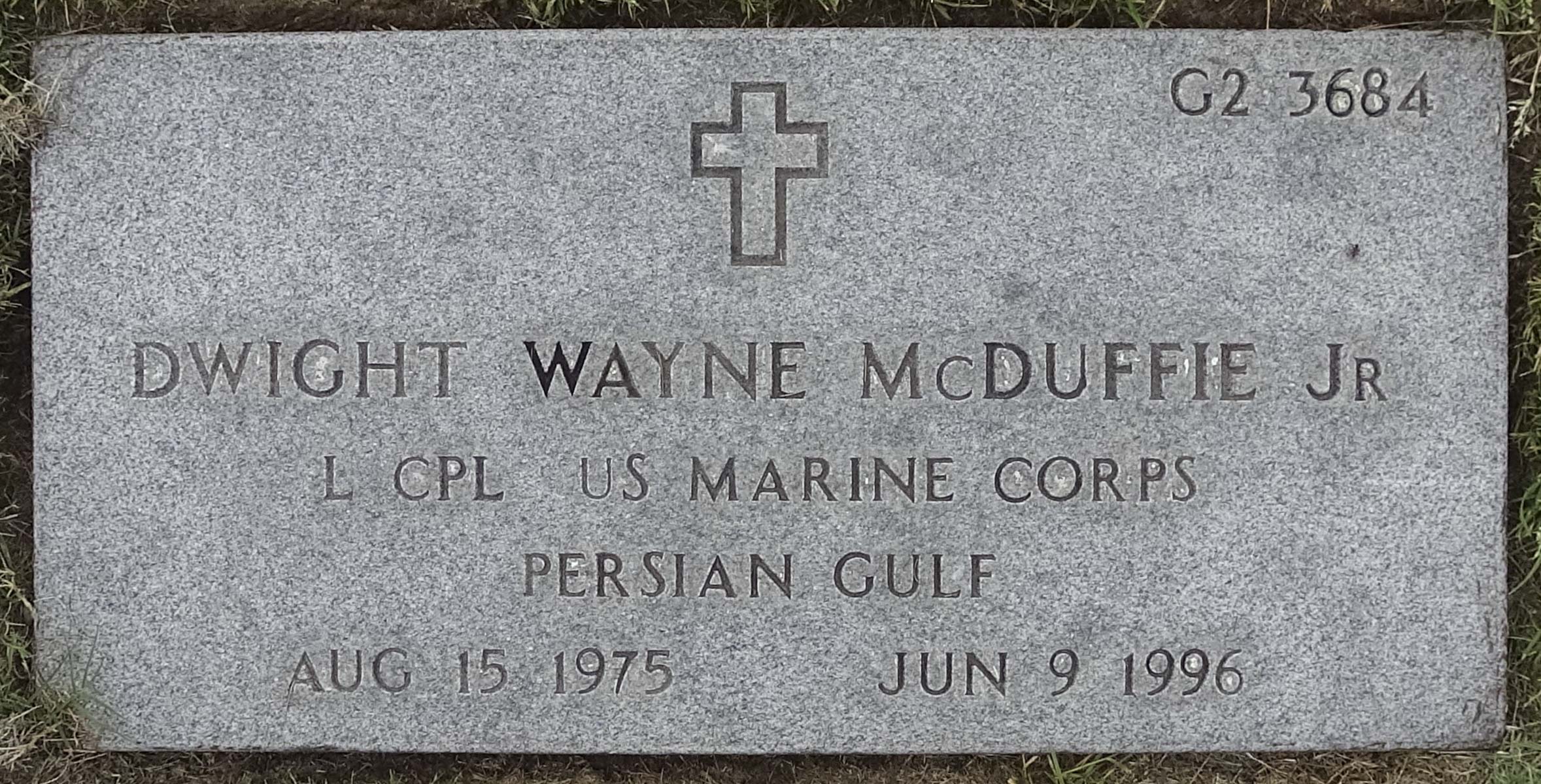 Gravesite marker image for dwight wayne mcduffie jr