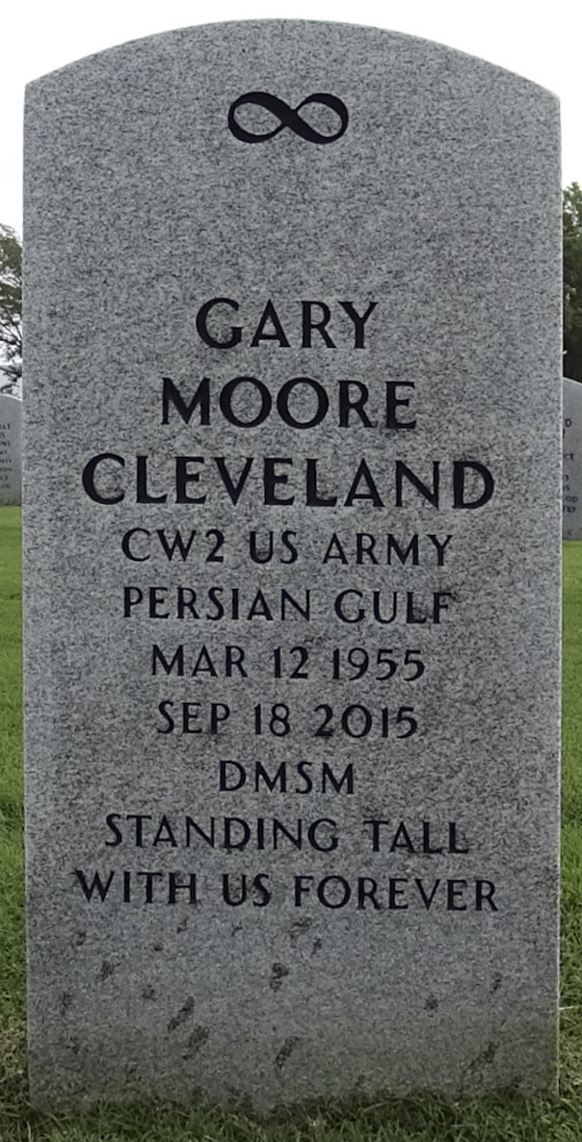 Gravesite marker image for gary moore cleveland