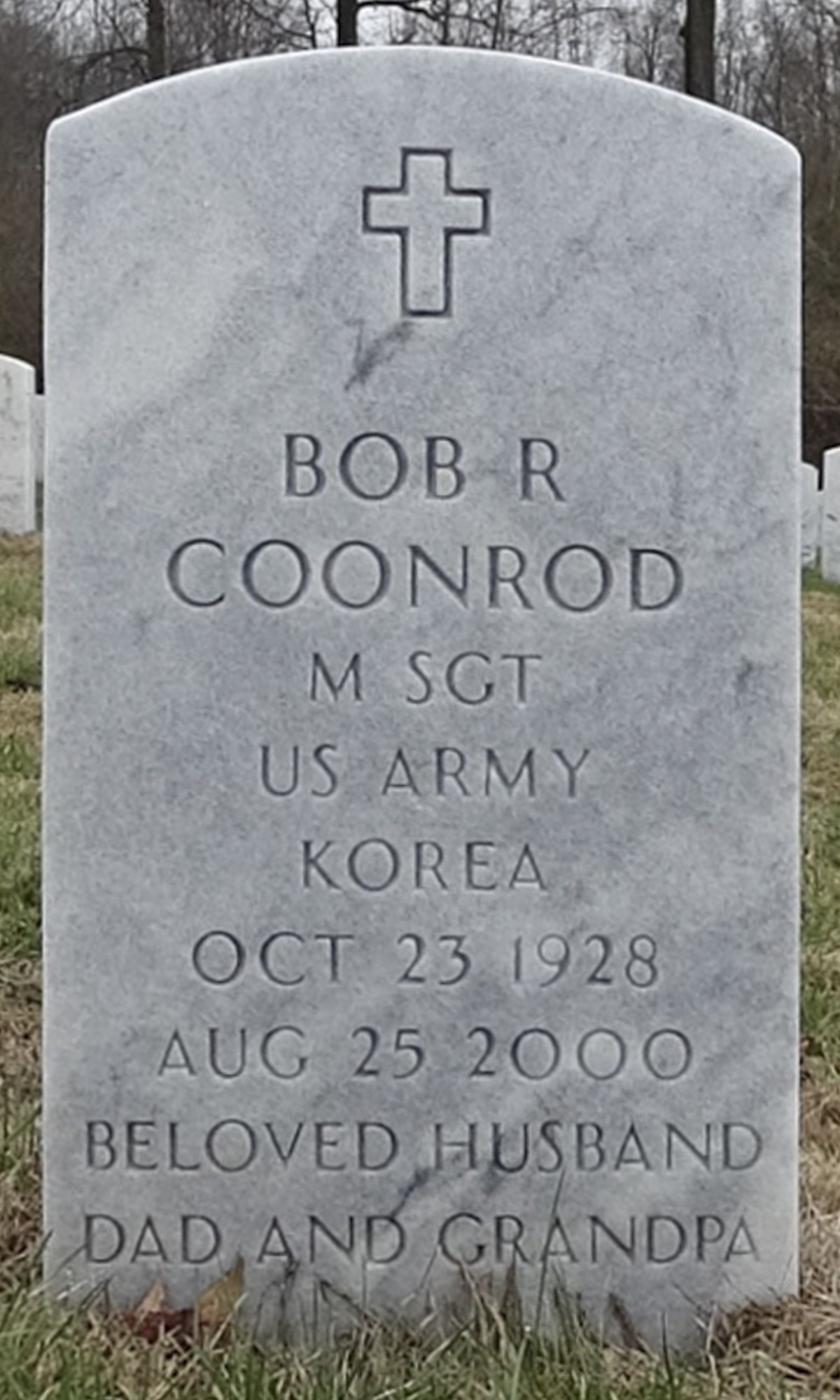 Gravesite marker image for bob r coonrod