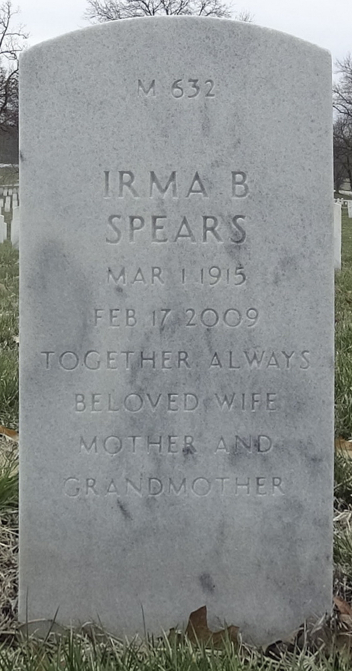 Gravesite marker image for fred spears