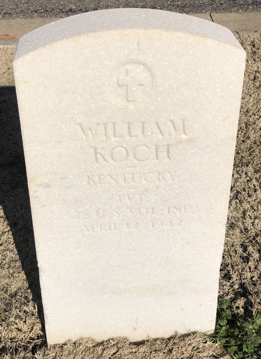 Gravesite marker image for william koch