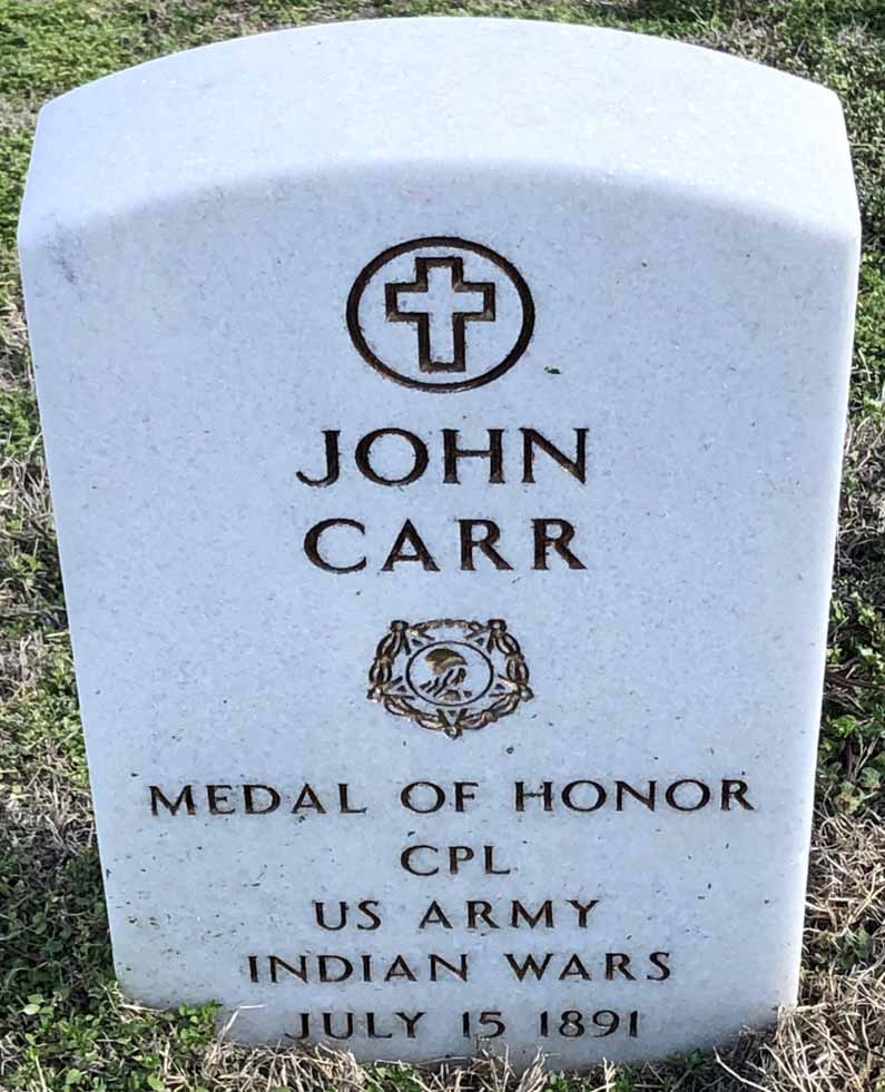 Gravesite marker image for john carr