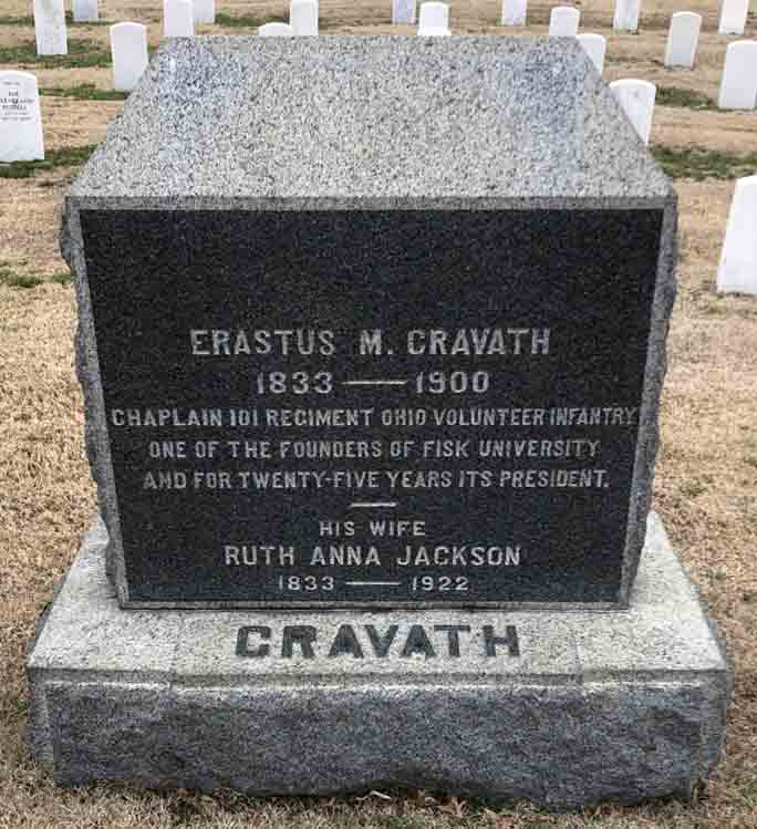 Gravesite marker image for erastus m cravath
