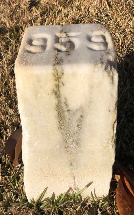 Gravesite marker image for unknown unnown