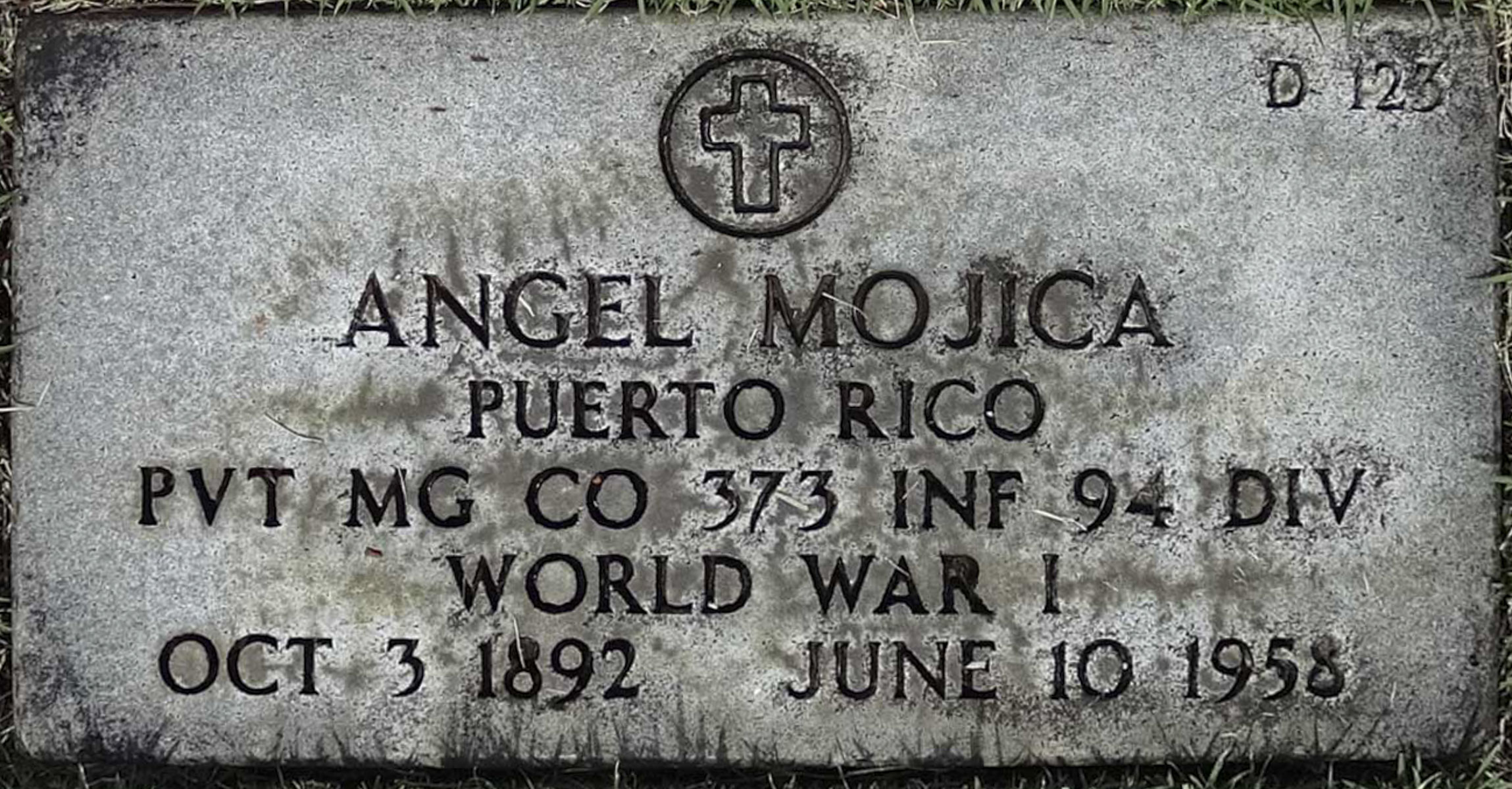 Gravesite marker image for angel mojica
