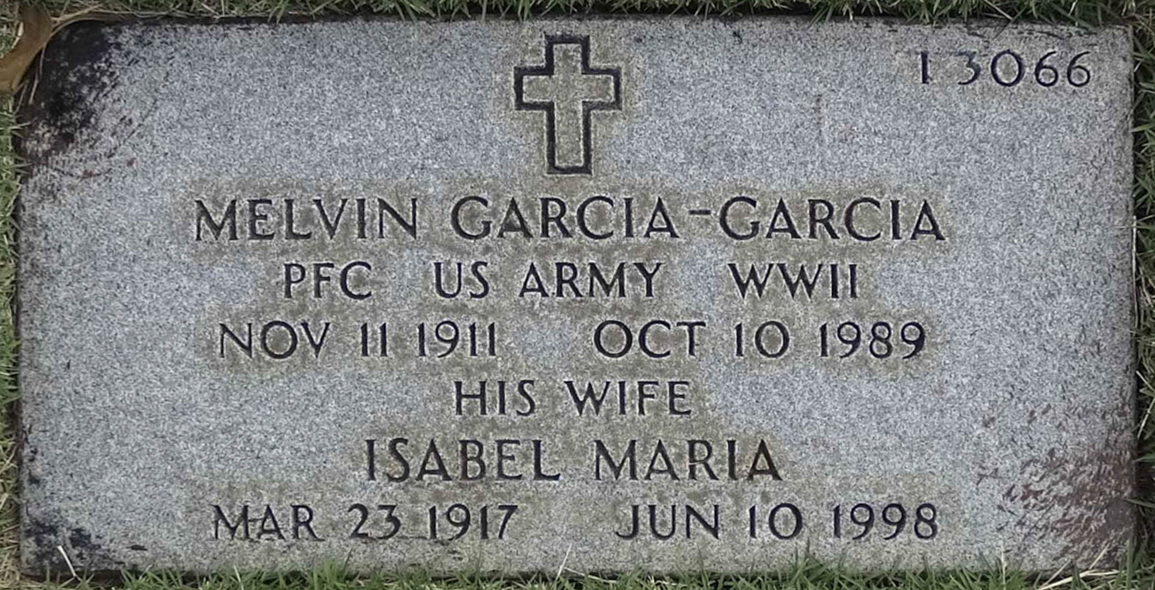 Gravesite marker image for melvin garcia-garcia