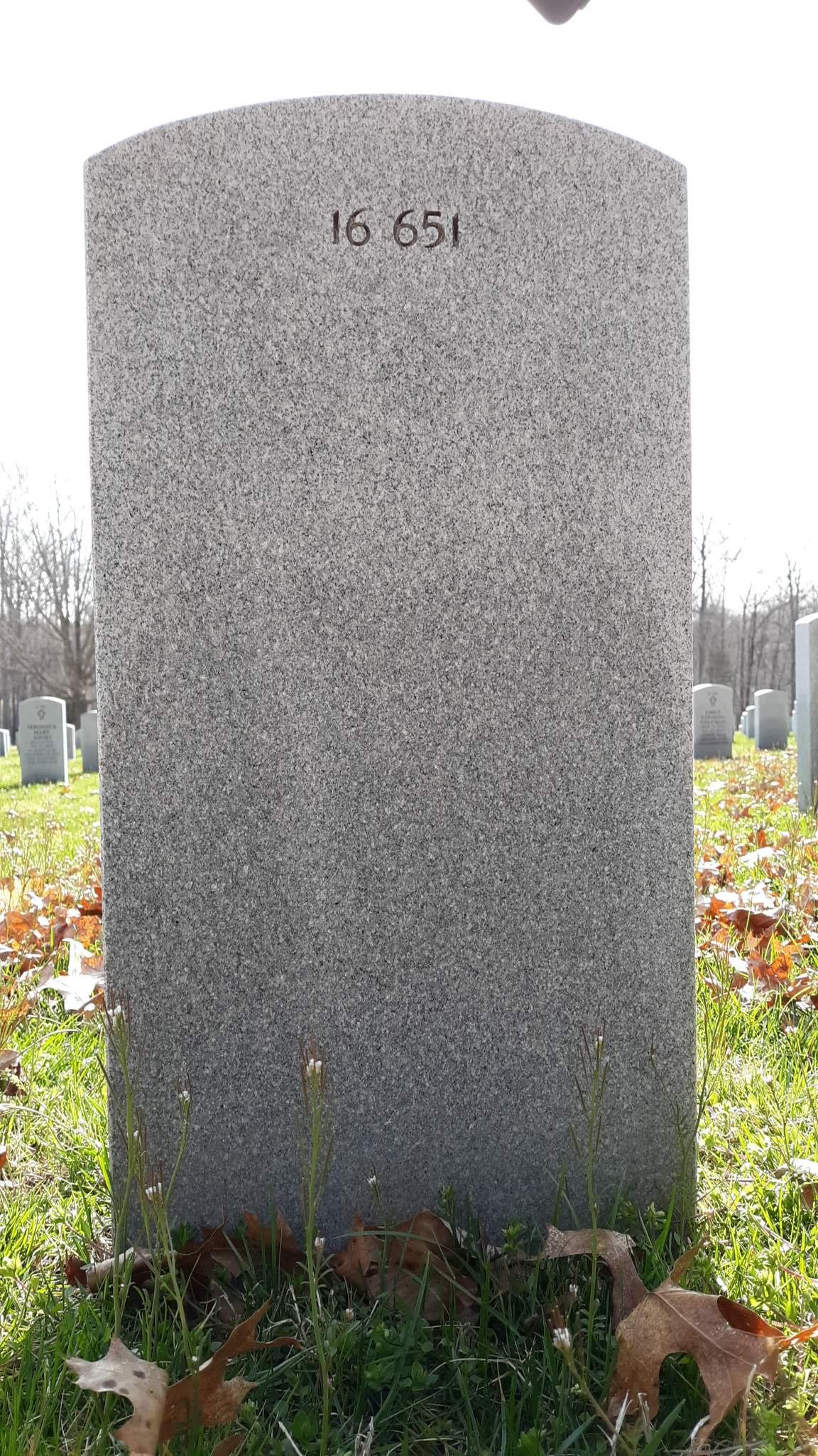 Gravesite marker image for enoch g gray iii