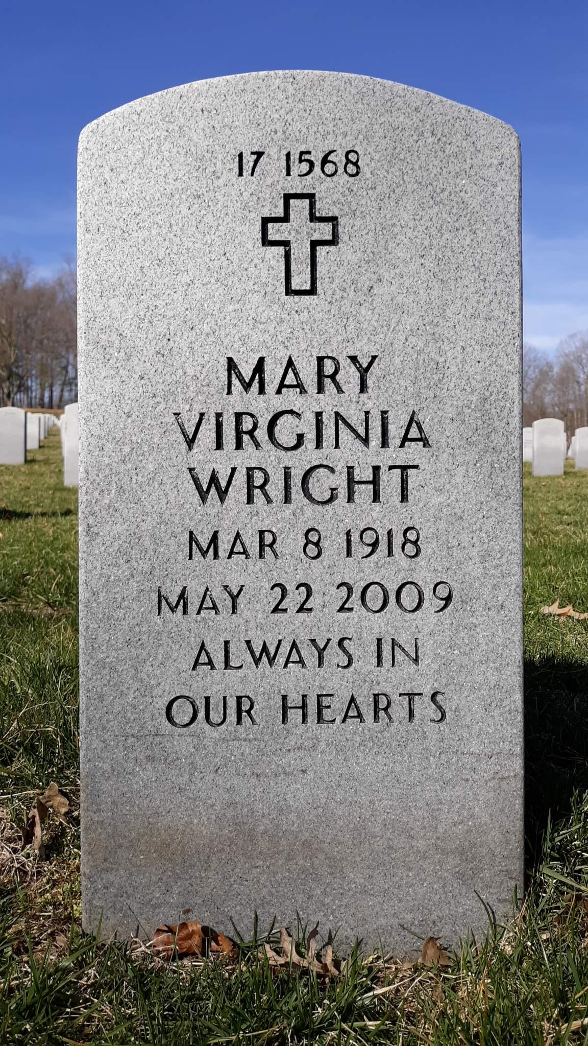 Gravesite marker image for walter kendrick wright