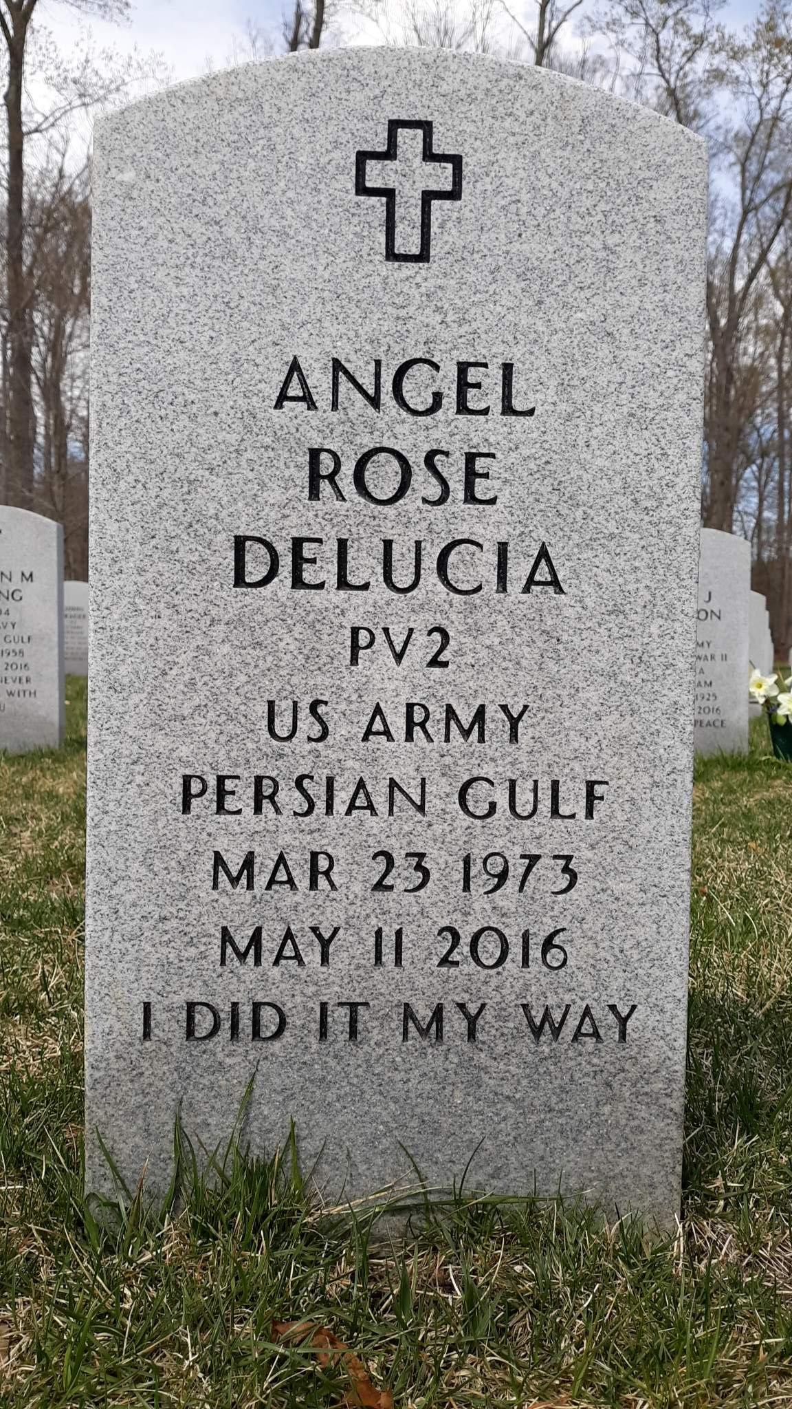 Angel Rose Delucia's memorial page - Honor Veterans Legacies at VLM