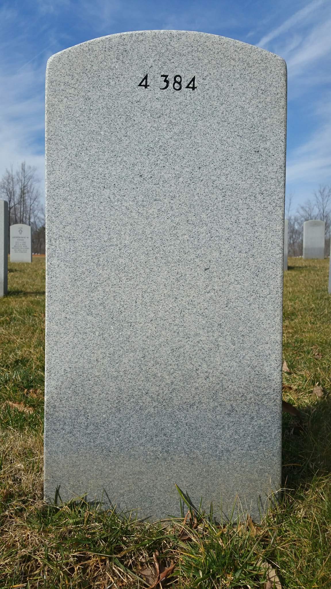 Gravesite marker image for irvin maxwell bailey jr