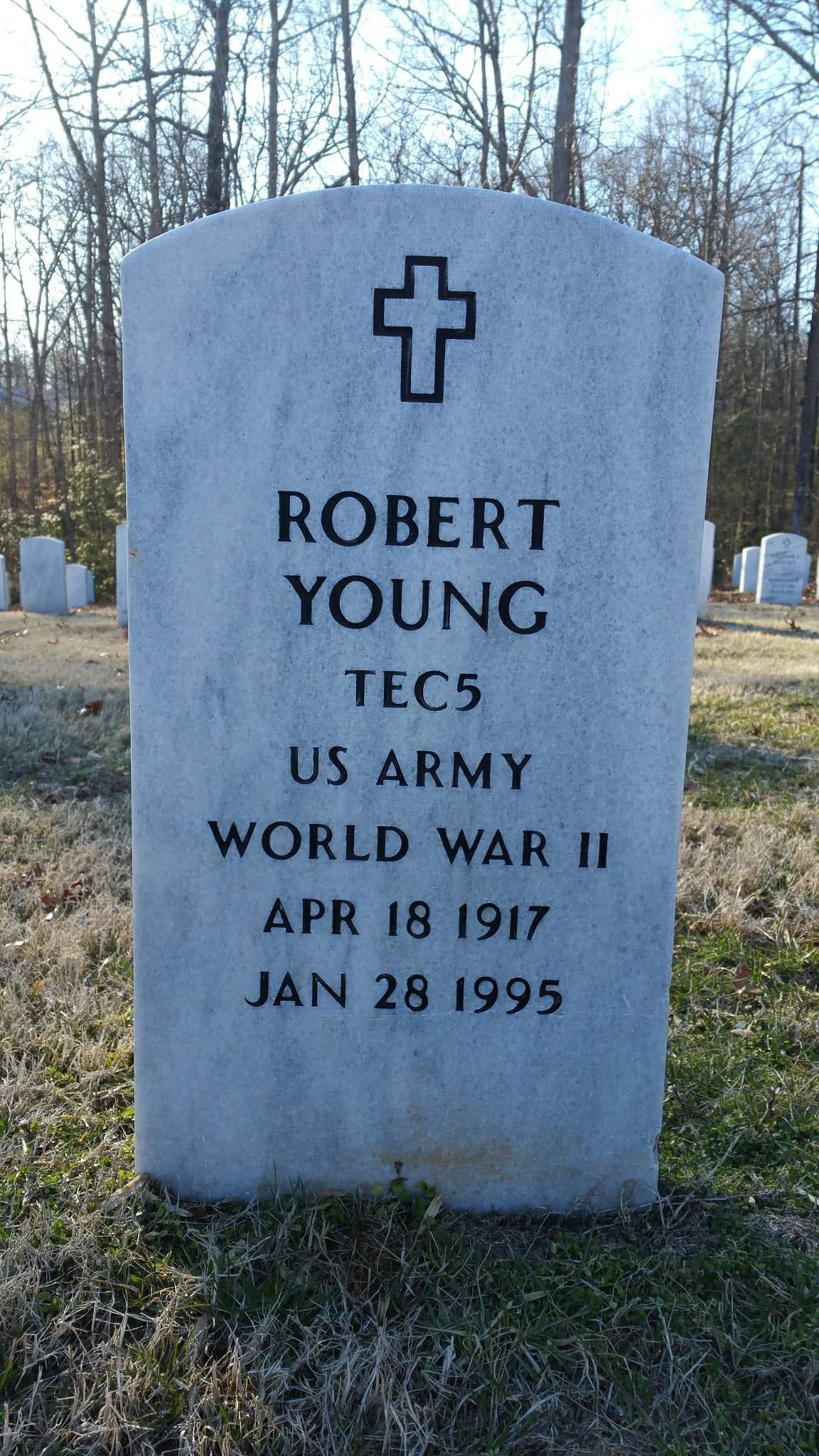 Gravesite marker image for robert p young