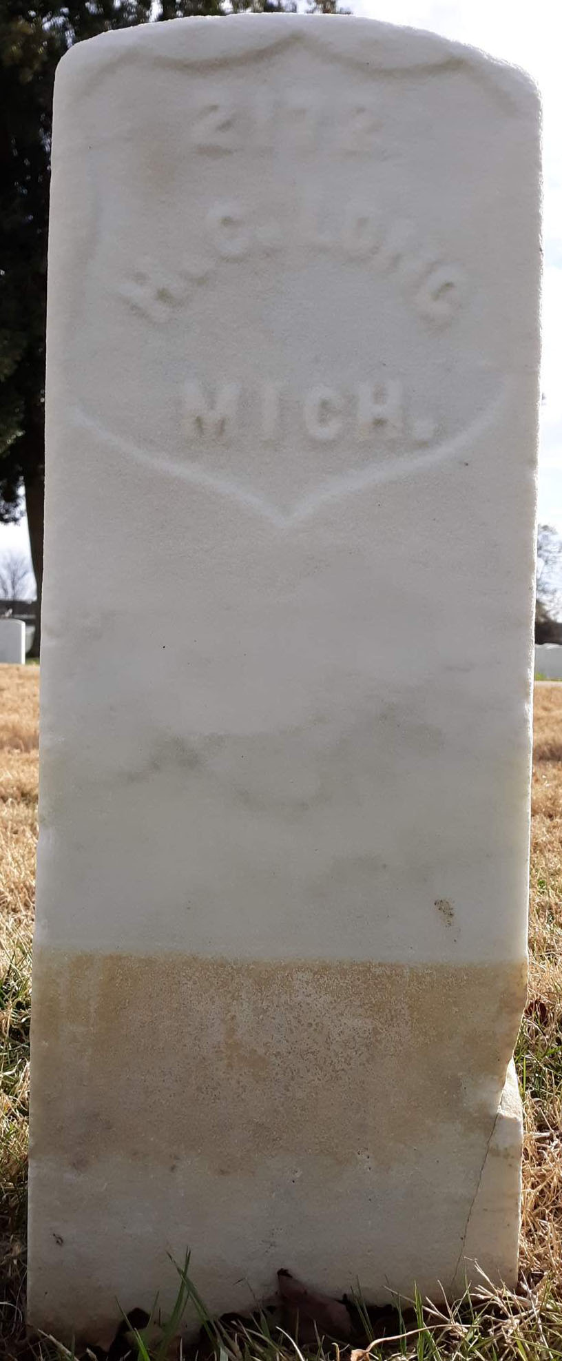 Gravesite marker image for h c long