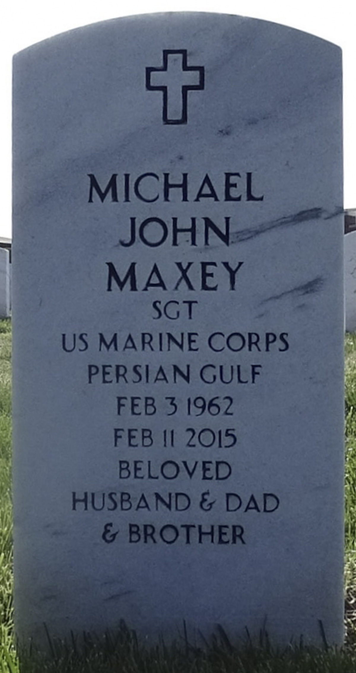 Gravesite marker image for michael john maxey