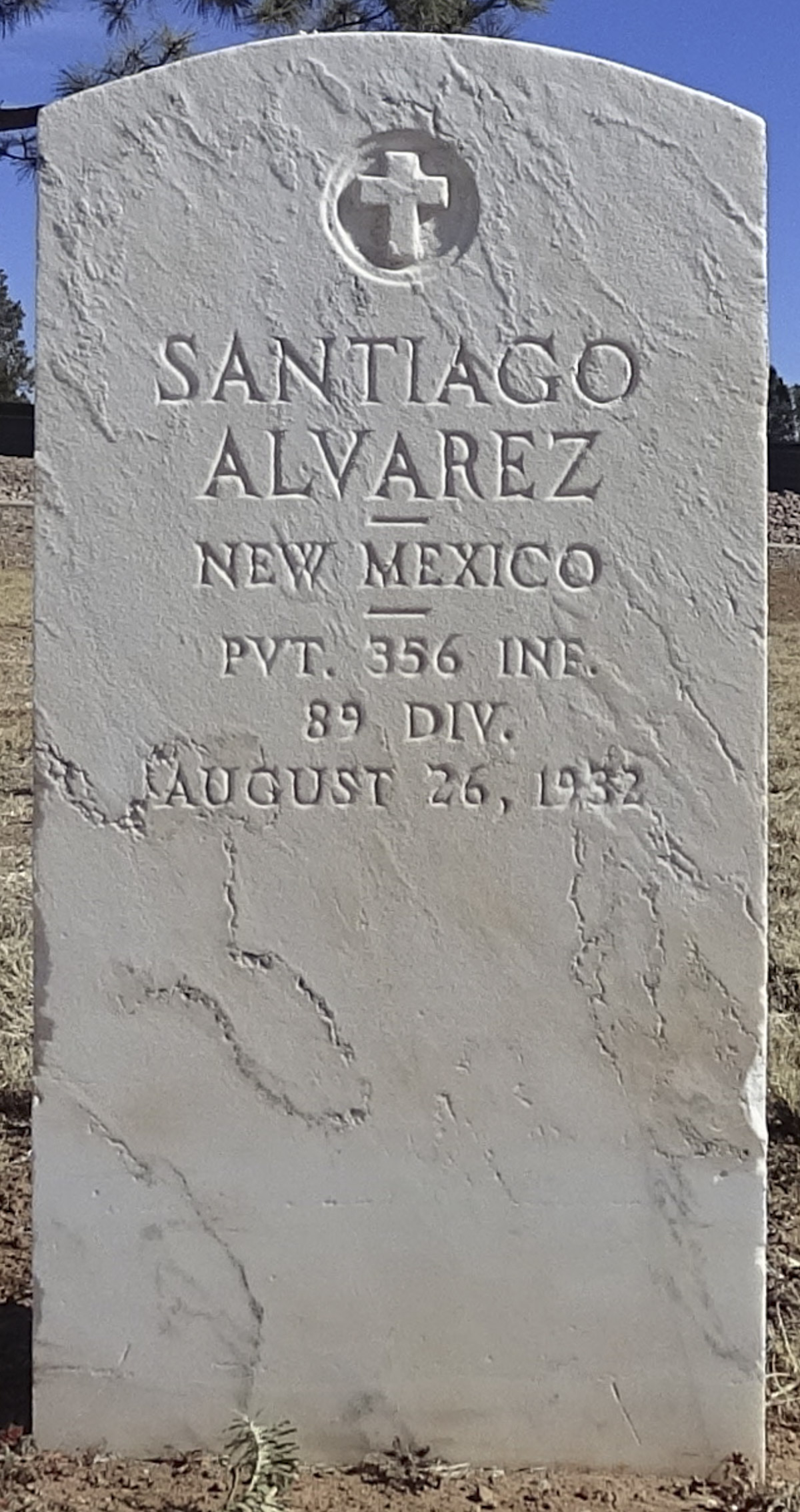 Gravesite marker image for santiago alvarez