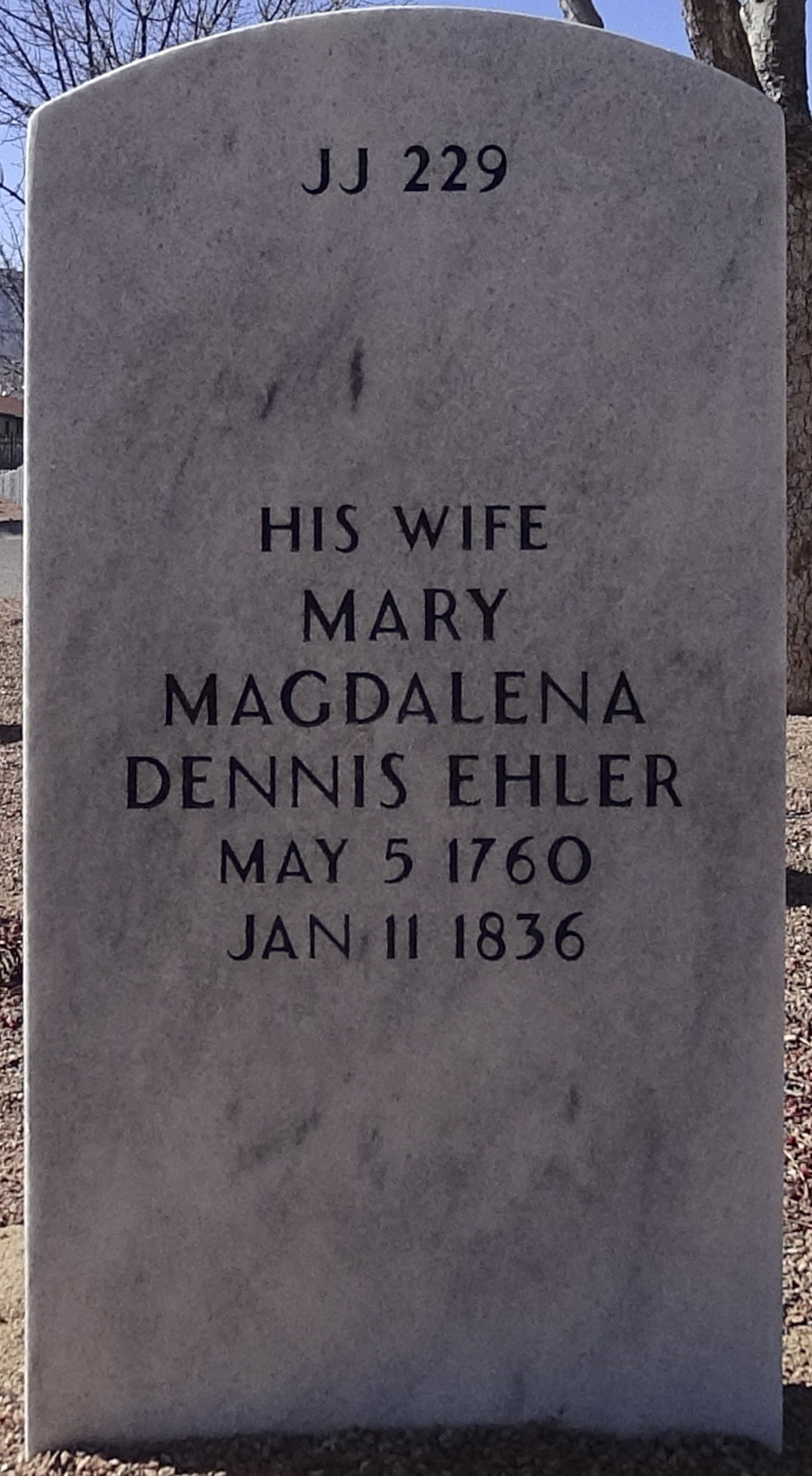 Gravesite marker image for johann michael ehler