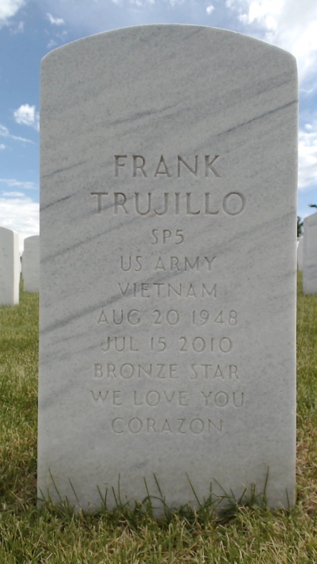 Gravesite marker image for frank trujillo