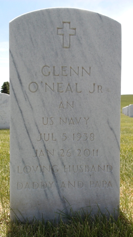 Gravesite marker image for glenn o'neal jr