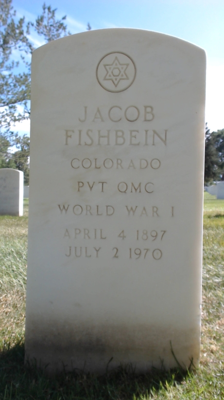 Gravesite marker image for jacob fishbein