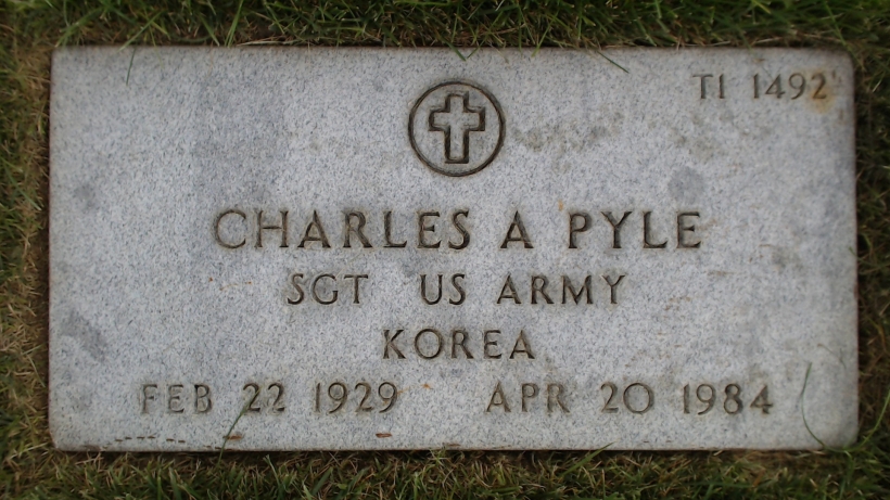 Gravesite marker image for charles a pyle