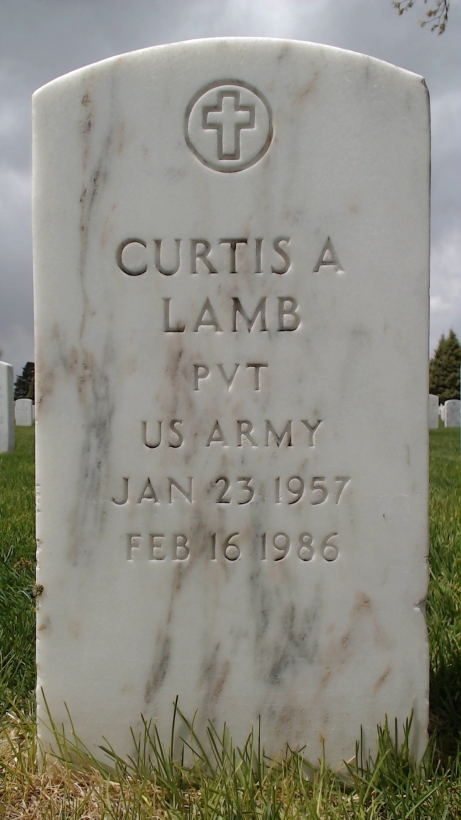 Gravesite marker image for curtis alan lamb