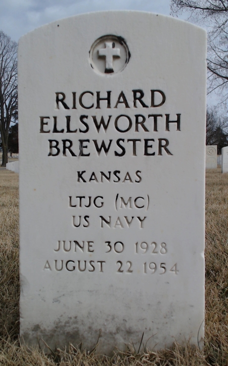 Gravesite marker image for richard ellsworth brewster