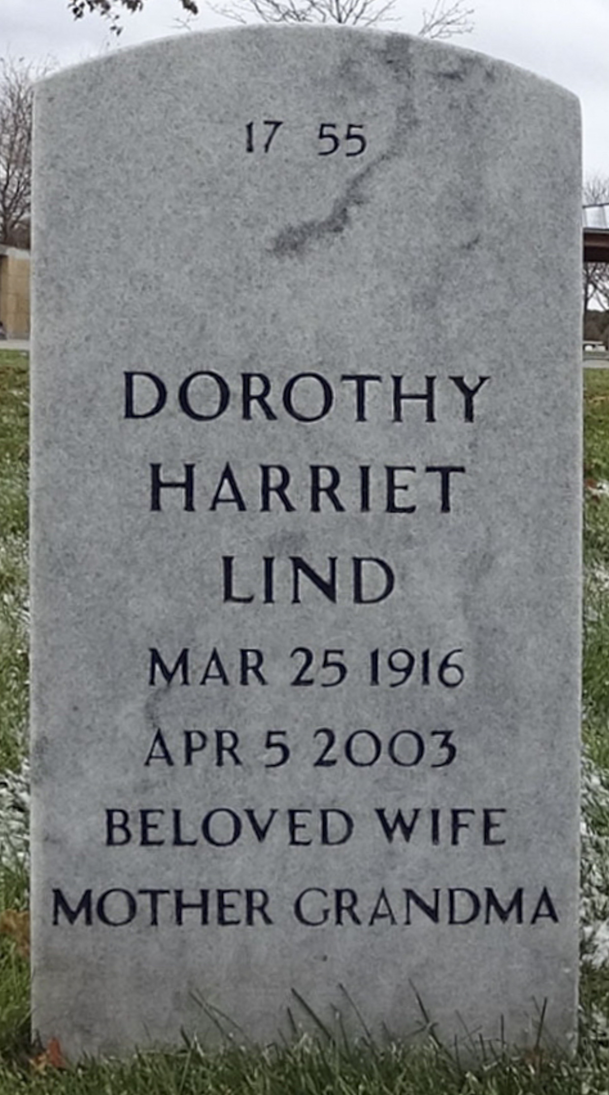 Gravesite marker image for robert lind
